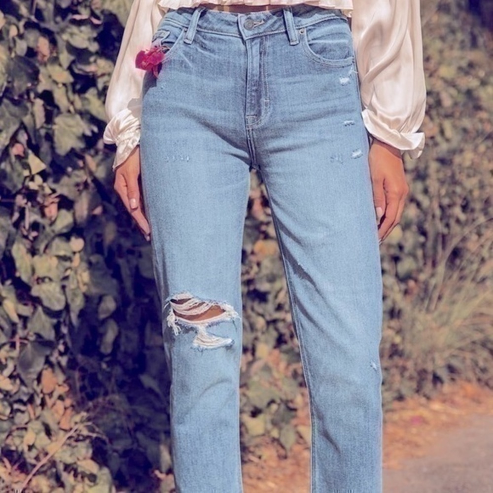 Denim Co high waist mom jeans size 6 gently preloved
